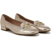 image:imageLifeStride Womens Celine FlatPlatino Gold Faux Leather