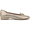 image:imageLifeStride Womens Celine FlatPlatino Gold Faux Leather