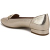 image:imageLifeStride Womens Celine FlatPlatino Gold Faux Leather