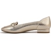 image:imageLifeStride Womens Celine FlatPlatino Gold Faux Leather