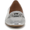 image:imageLifeStride Womens Celine FlatSilver Faux Leather
