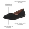 image:imageLifeStride Womens Notorious FlatBlack Fabric