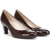 image:imageLifeStride Womens Parigi Plus PumpDark Chocolate Croco