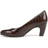 image:imageLifeStride Womens Parigi Plus PumpDark Chocolate Croco