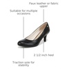 image:imageLifeStride Womens Parigi ShoesBlack Shiny Croco