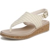 image:imageLifeStride Beachy Thong SandalsOff White Raffia