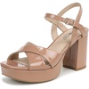 image:imageLifeStride Womens Alice Heeled SandalDesert Nude Patent