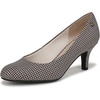 Beige Houndstooth