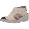 image:imageLifeStride womens Dream Ankle StrapsBeige Sheer Fishnet