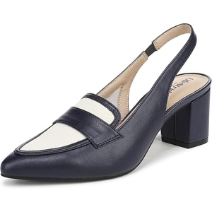 image:imageLifeStride AngelLux NavyCream Faux Leather