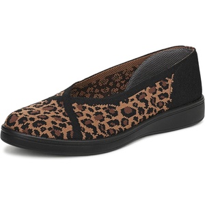 image:imageLifeStride Award BallerinaSkimmer ShoesBlackLeopard