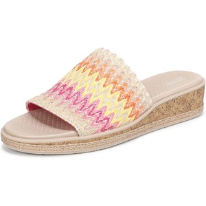 image:imageLifeStride Breezy Slide SandalsPink Multi Stripe