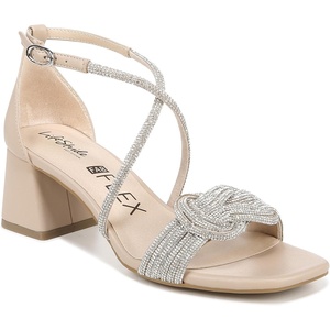 image:imageLifeStride Captivate Strappy Block Heel Dress SandalsTender Taupe