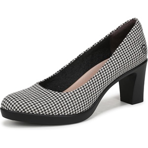 image:imageLifeStride Elevate Pump ShoesBlackBone Houndstooth