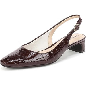 image:imageLifeStride Lorena Slingback ShoesDark Chocolate Croco