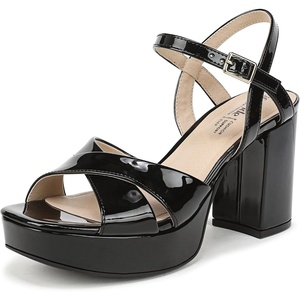 image:imageLifeStride Womens Alice Heeled SandalBlack Patent