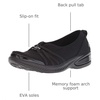 image:imageLifeStride BZees Womens Niche SlipOn Comfort Ballet Flat Black 10 Wide US