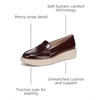 image:imageLifeStride Chelsea LoaferMoc ShoesCalifornia Wine Patent