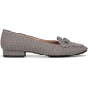 image:imageLifeStride Claudine BallerinaSkimmer ShoesBeige Multi Houndstooth