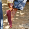 image:imageLifeStride Khloe BallerinaSkimmer ShoesSangria