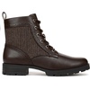image:imageLifeStride Lena Combat BootsDark Chocolate Houndstooth