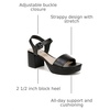 image:imageLifeStride Rhythmn Strappy SandalsBlack