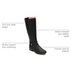 image:imageLifeStride Womens Xtrovert BootBlack Wide Calf