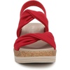 image:imageWomens BZees Riley SandalFire Red Linen
