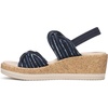 image:imageWomens BZees Riley SandalNavyBlue Stripe