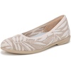 Beige/Eggnog Leaf Print