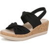 image:imageWomens BZees Riley SandalBlack Linen