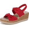 Fire Red Linen