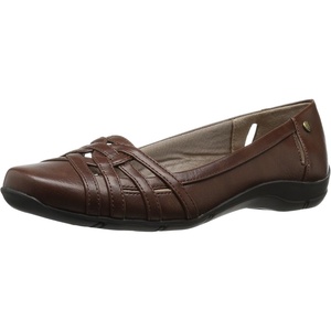 image:imageLifeStride Womens Diverse SlipOn FlatDark Tan