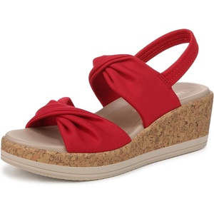 image:imageWomens BZees Riley SandalFire Red Linen
