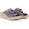 image:imageBZees Womens Smile Wedge SandalBright Multi Stripe