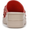 image:imageBZees Womens Smile Wedge SandalCoral Weekend Stripe Fabric