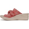 image:imageBZees Womens Smile Wedge SandalCoral Weekend Stripe Fabric