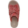 image:imageBZees Womens Smile Wedge SandalCoral Weekend Stripe Fabric
