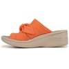 image:imageBZees Womens Smile Wedge SandalOrange Leopard