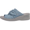image:imageBZees Womens Smile Wedge SandalWashed Denim