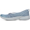 image:imageLifeStride BZees Womens Niche SlipOn Comfort Ballet FlatWashed Denim Fabric65 Wide