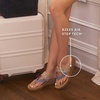 image:imageLifeStride Birdie Thong SandalsNatural TanWhite Multi