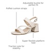 image:imageLifeStride Celia Strappy SandalsBone