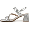image:imageLifeStride Celia Strappy SandalsSilver Metallic