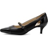 image:imageLifeStride Mariana 2Black Smooth Faux Leather