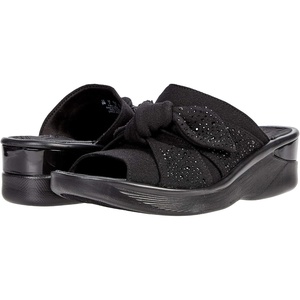 image:imageBZees Womens Smile Wedge SandalBlack Sparkle