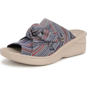 image:imageBZees Womens Smile Wedge SandalBright Multi Stripe