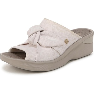 image:imageBZees Womens Smile Wedge SandalCream