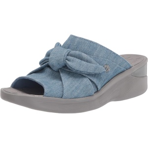 image:imageBZees Womens Smile Wedge SandalWashed Denim
