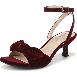 image:imageLifeStride Nola Strappy SandalsBerry Red Velvet